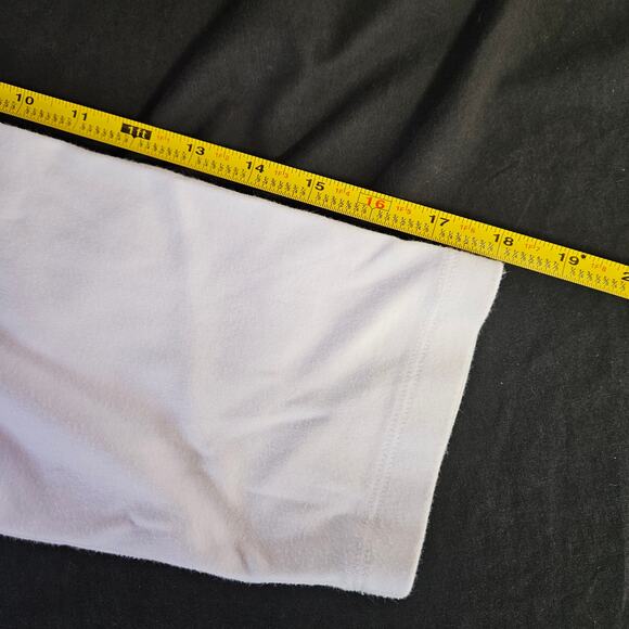 Quacker Factory White with Flowers 3/4 Sleeve Top Size M Grandmacore Mature - Picture 7 of 8